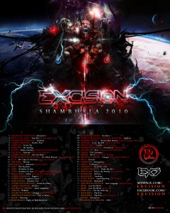 Excision Shambhala 2010 Tracklist